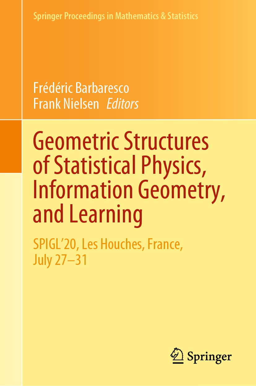 Book cover of Geometric Structures of Statistical Physics Information - photo 1