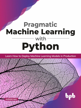 Avishek Nag - Pragmatic Machine Learning with Python