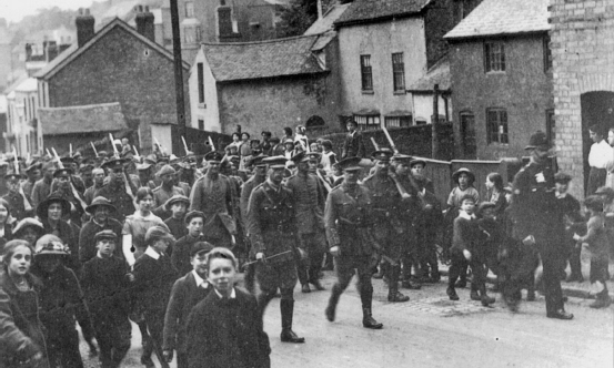 German prisoners attract much attention as they are marched through the streets - photo 14