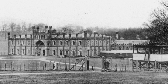 Donington Hall camp a stately home surrounded by a wire fence Authors - photo 15