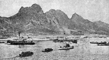 Japanese forces land at Laoshan Bay to the north of Tsingtao in September 1914 - photo 6