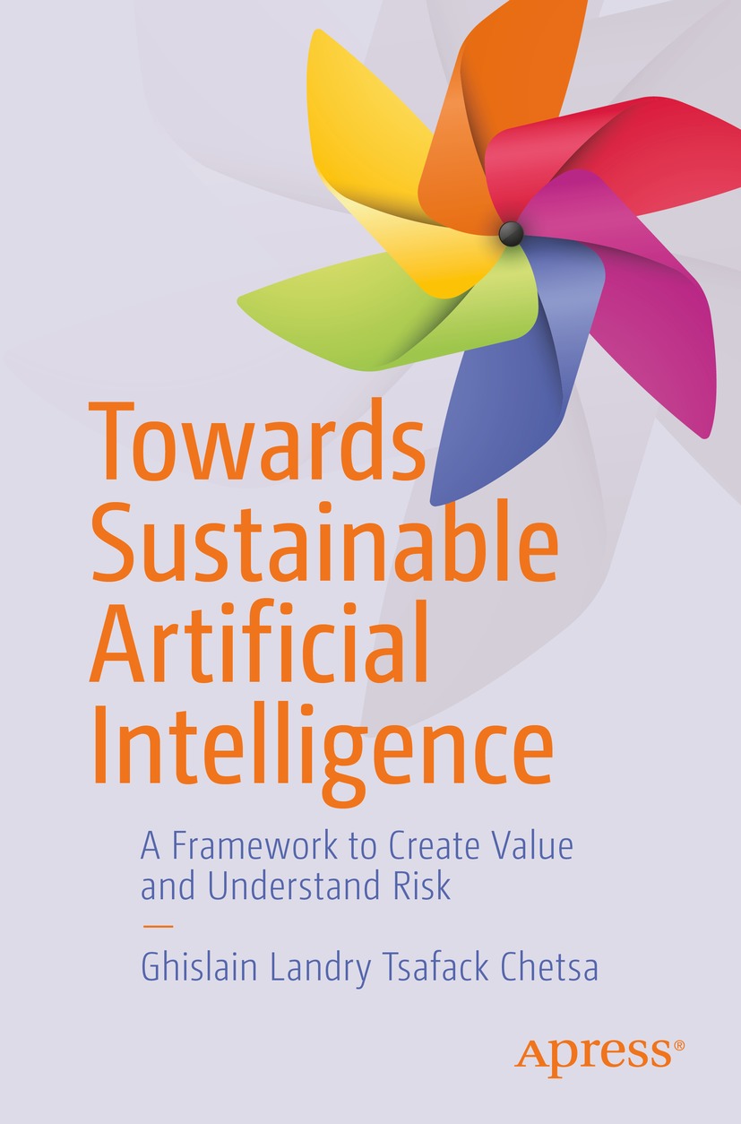 Book cover of Towards Sustainable Artificial Intelligence Ghislain Landry - photo 1