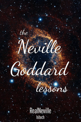 Neville Goddard - The Nevllie Goddard Lesssons