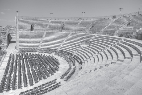 Roman theater Caesarea The theater at Caesarea Roman capital of Judea once - photo 8