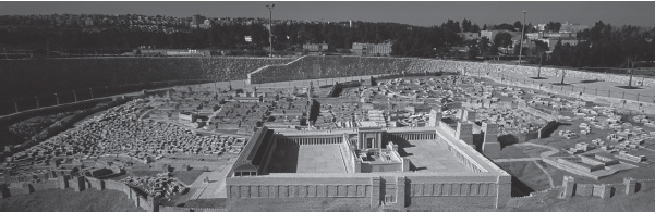 Model of Jerusalem Jerusalem AD 6670 with the Antonia Fortress with its - photo 10