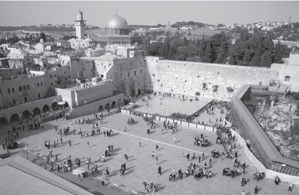 Western or Wailing Wall Jerusalem Jerusalems Temple Mount today showing the - photo 11