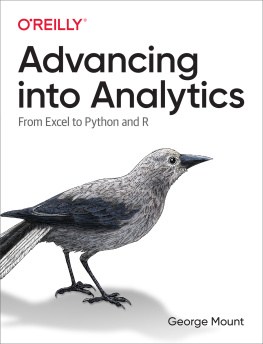 George Mount - Advancing into Analytics: From Excel to Python and R