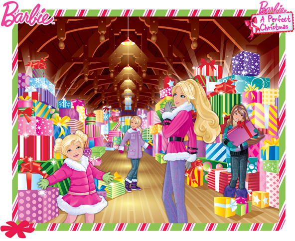 The barn is full of presents Chelsea thinks it is Santas barn T - photo 17