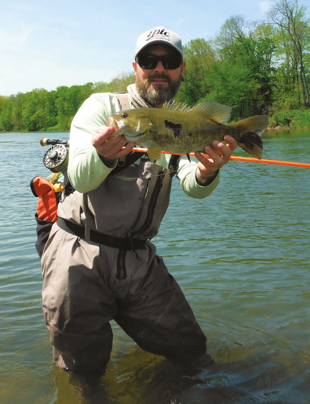 The author with a beautiful upstate New York smallmouth bass INTRODUCTION - photo 3