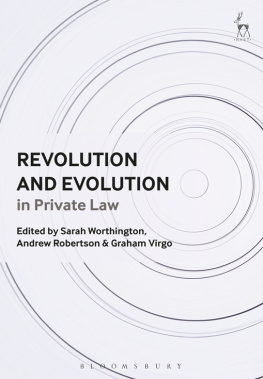 Worthington - Revolution and Evolution in Private Law