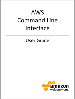 Amazon Web Services AWS Command Line Interface