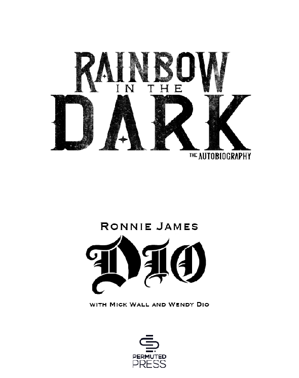 A PERMUTED PRESS BOOK Rainbow in the Dark The Autobiography 2021 by Niji - photo 1