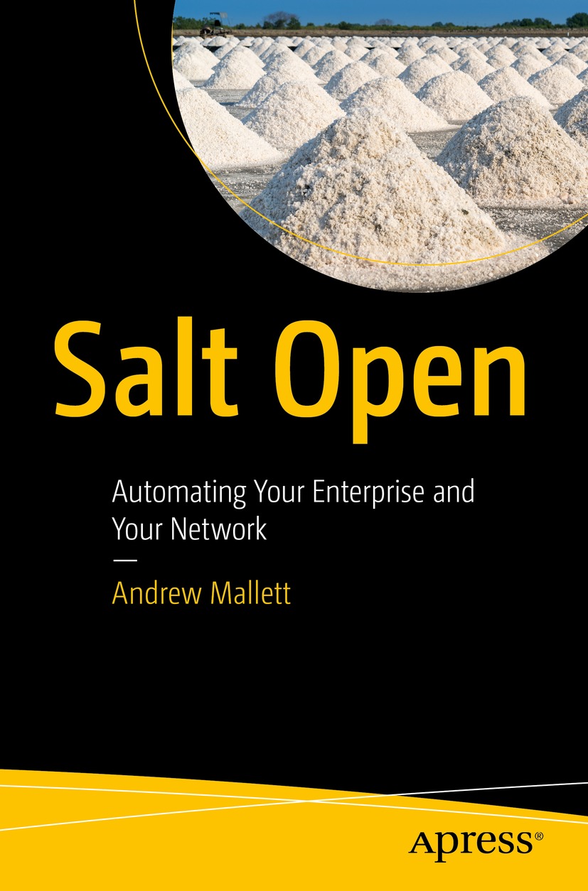 Book cover of Salt Open Andrew Mallett Salt Open Automating Your - photo 1