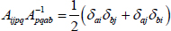 The isotropic tensor of rank 4 is Its inverse is A2Integrals of strings - photo 2