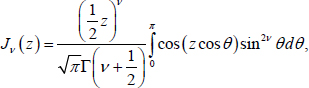 where v denotes the order of the Bessel function indicating which member of - photo 24