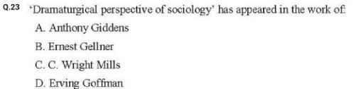 JNU MA Sociology Entrance Exam Previous Year Paper With Answer Key - photo 26