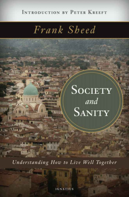 Frank Sheed - Society and Sanity