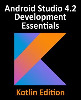 Smyth Neil Android Studio 4. 2 Development Essentials - Kotlin Edition