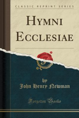 John Henry Newman - Hymni Ecclesiae (Classic Reprint)