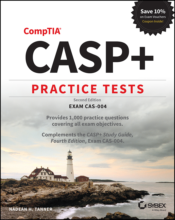 Table of Contents Guide Pages CASP Advanced Security Practitioner Practice - photo 1