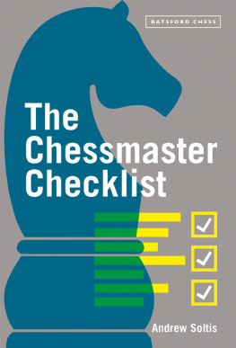 Andrew Soltis - The Chessmaster Checklist