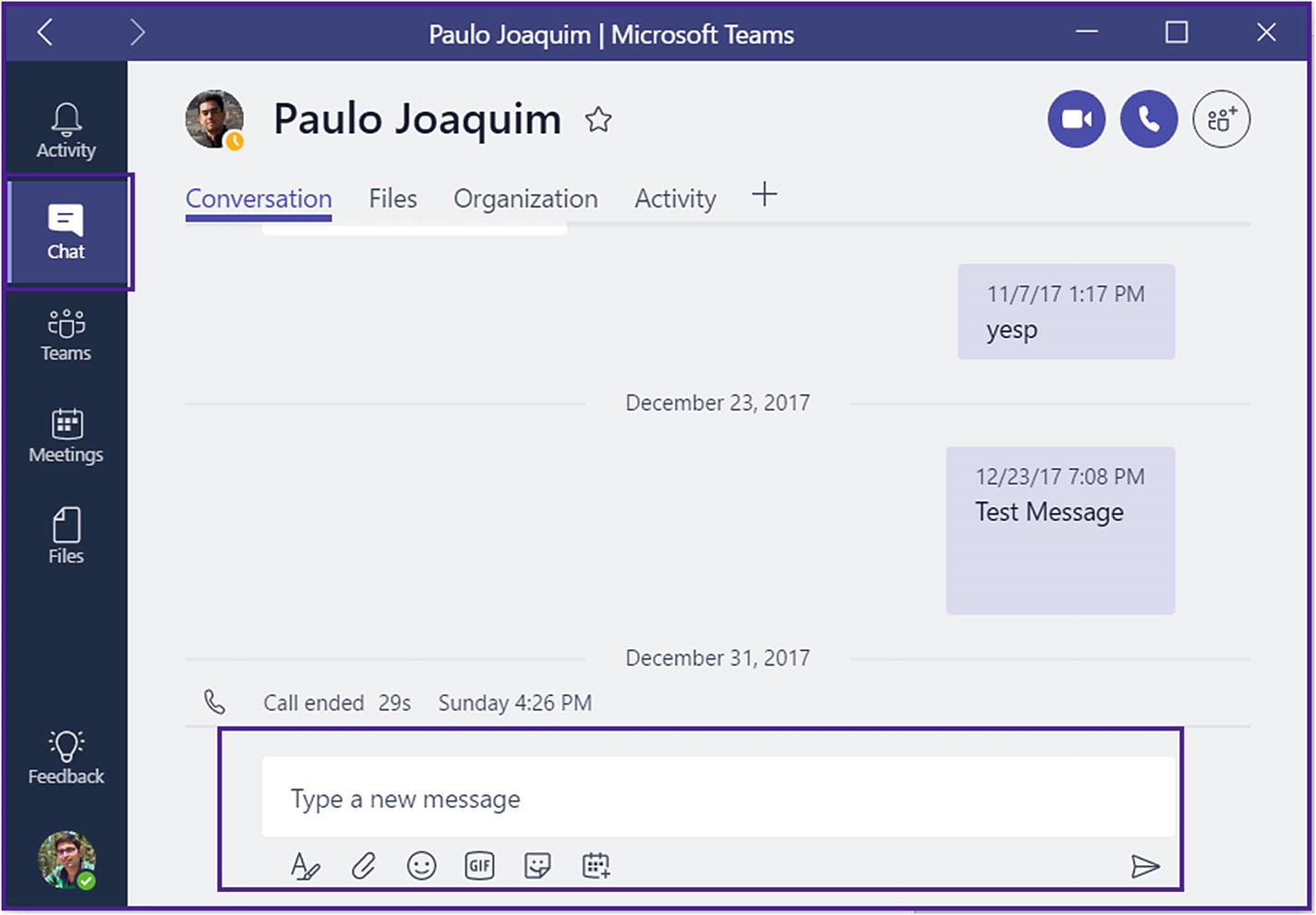 Figure 1-1 Chat capability Using Teams Calls and Meetings Microsoft - photo 2