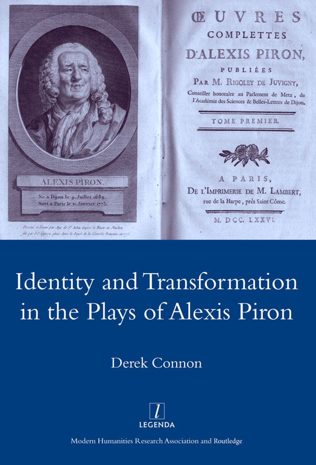 IDENTITY AND TRANSFORMATION IN THE PLAYS OF ALEXIS PIRON Legenda LEGENDA - photo 1