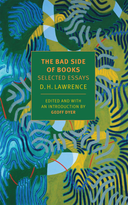 D.H. Lawrence - The Bad Side of Books