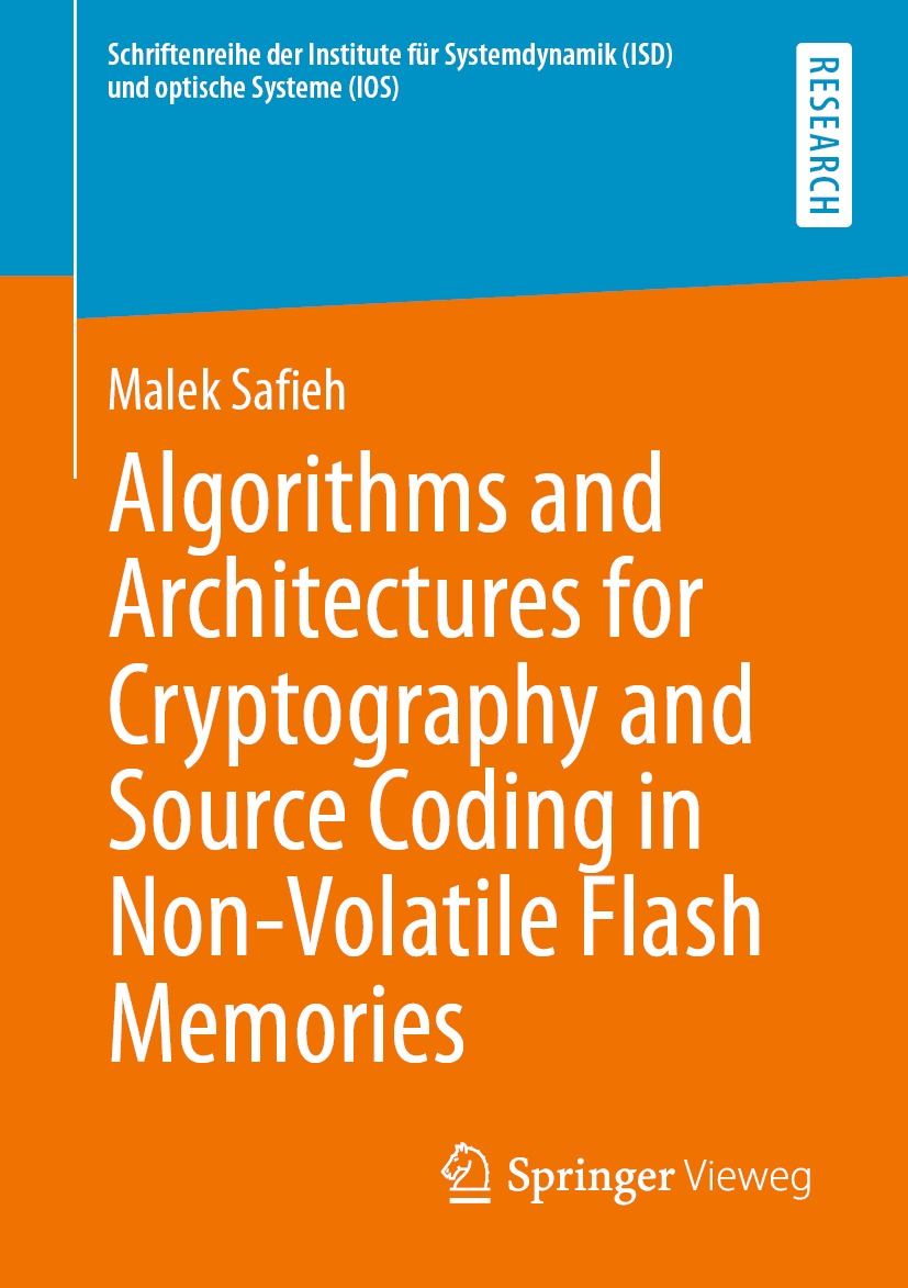 Book cover of Algorithms and Architectures for Cryptography and Source Coding - photo 1