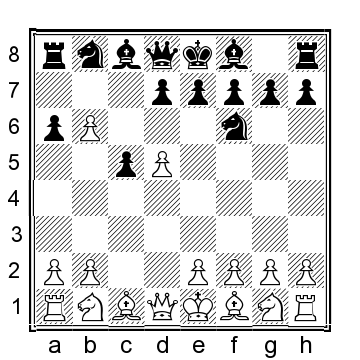 Position after 5b6 Usually Esipenko played the Nimzo-Indian So for sure he - photo 1