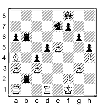 Position after 35a3 35 R e6 If a player makes a move such as 35a3 it - photo 9