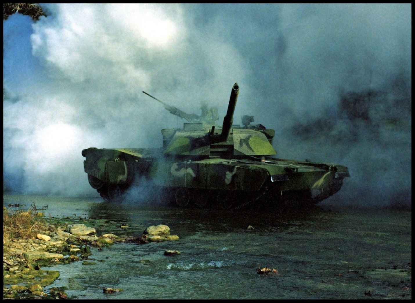 1983 An M1 Abrams main battle tank assigned to the 1st Platoon Troop E 2nd - photo 5