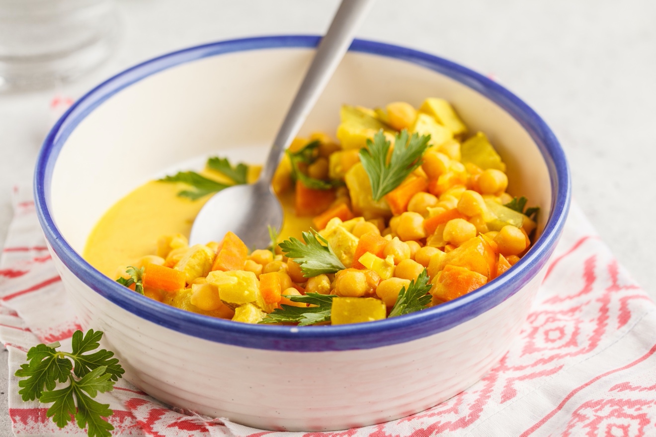 Coconut Chickpea Curry is often a dinner It comes with a lovely flavor One - photo 7