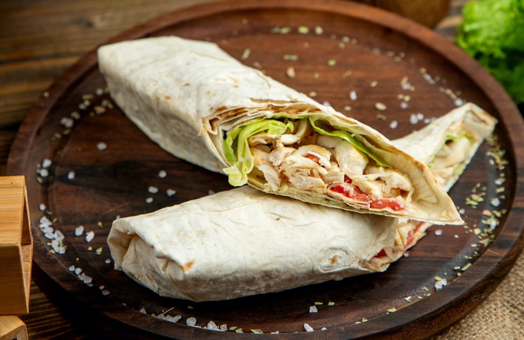 This is a classic and surprisingly delicious chicken Caesar formula wrapped in - photo 7