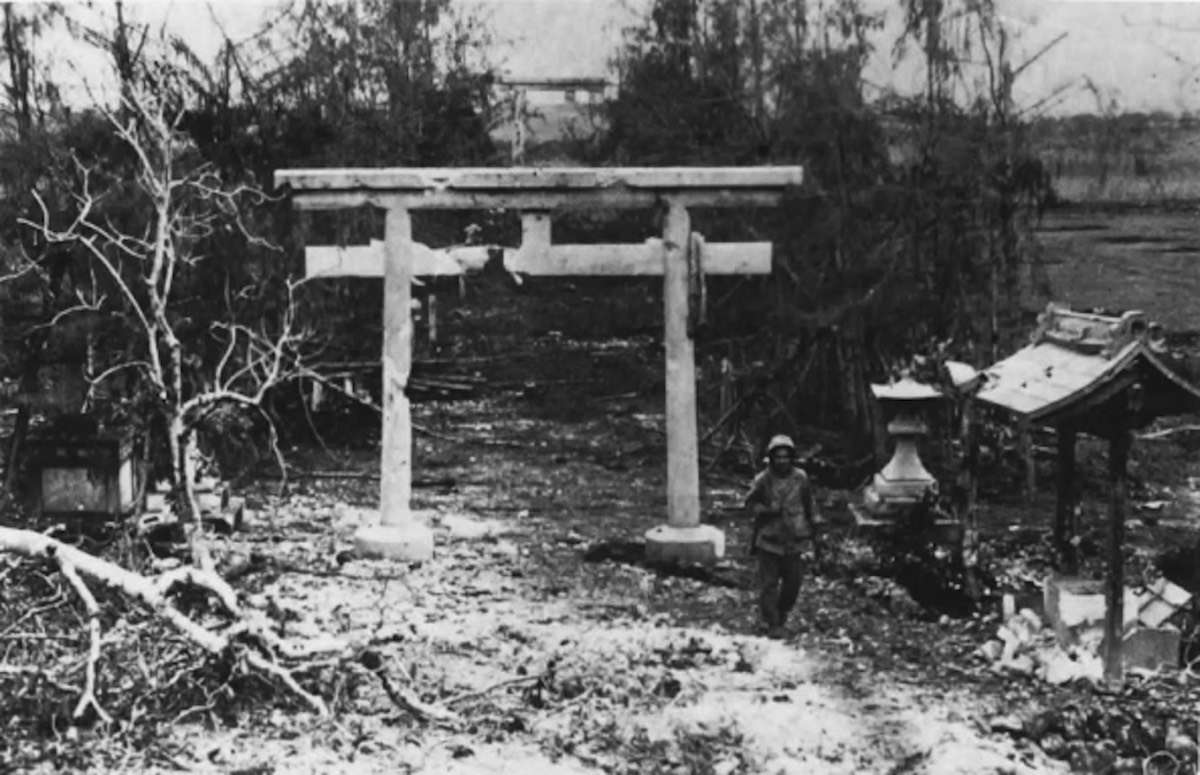 Tinian Town got the heaviest pounding the day before the landing 2785 rounds - photo 3