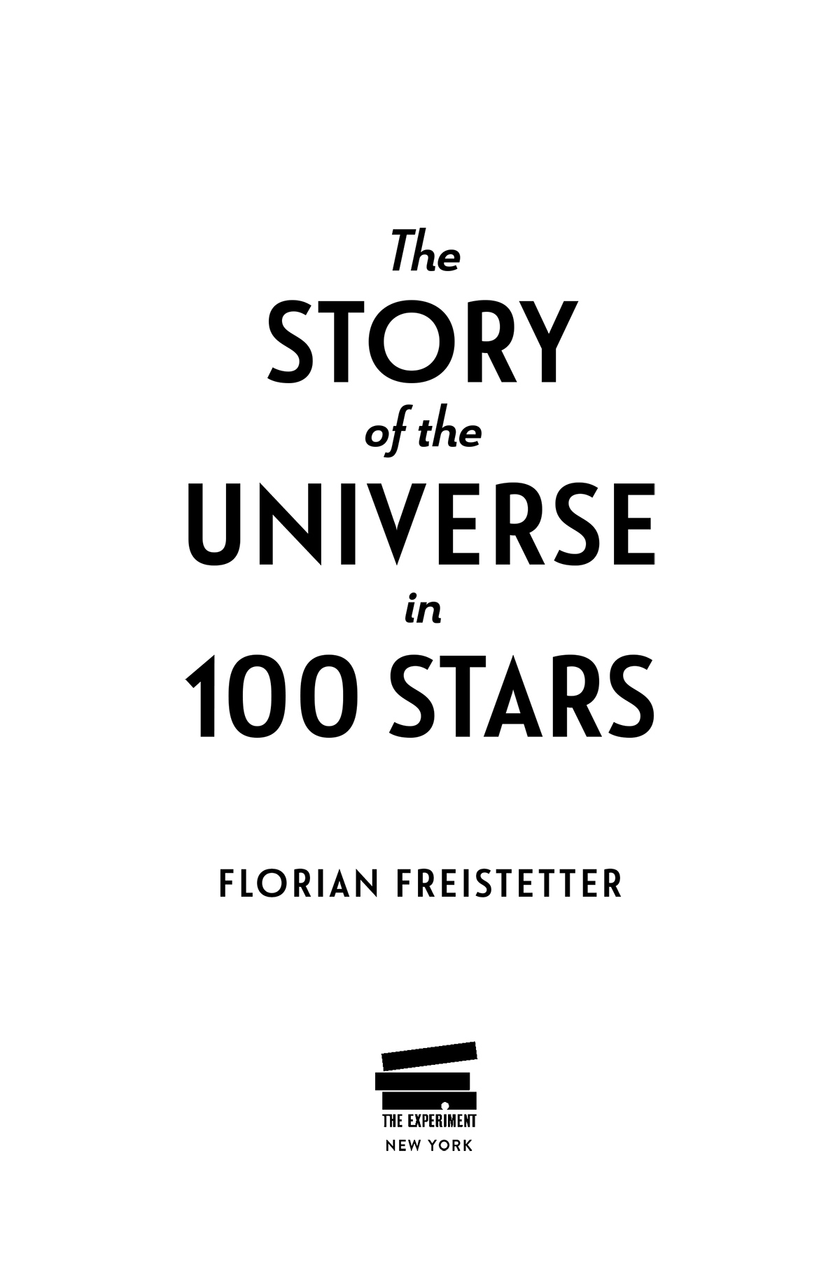 Contents Introduction The Story of the Universe in 100 Stars are 100 stars - photo 2
