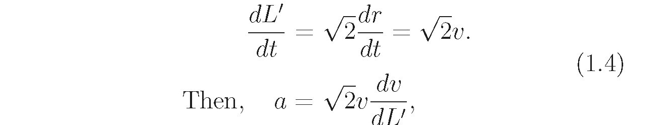 and the squared velocity after a long time is given by The velocity is the - photo 12