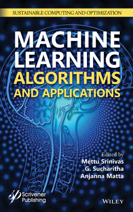 Srinivas Mettu - Machine Learning Algorithms and Applications