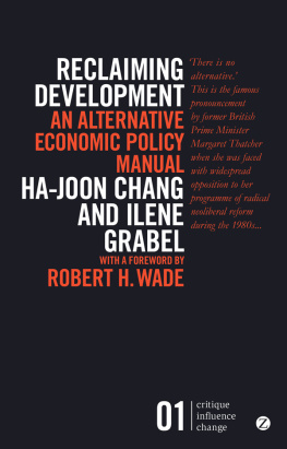 Chang Ha-Joon Reclaiming Development