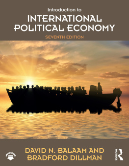 David N. Balaam - Introduction to International Political Economy