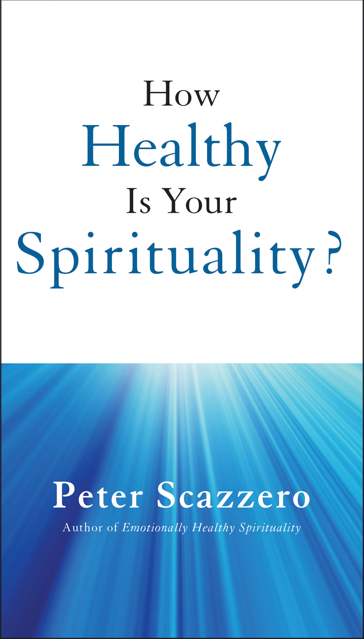 ZONDERVAN How Healthy Is Your Spirituality Copyright 2019 by Peter Scazzero - photo 1