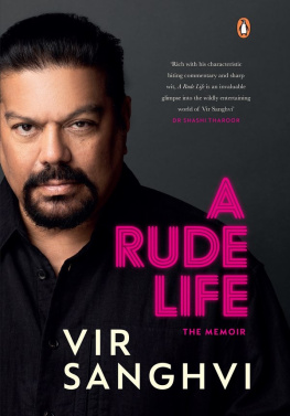 Vir Sanghvi [Sanghvi A Rude Life