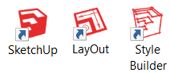 Installation of Sketchup will place three icons on the desktop for quick entry - photo 8