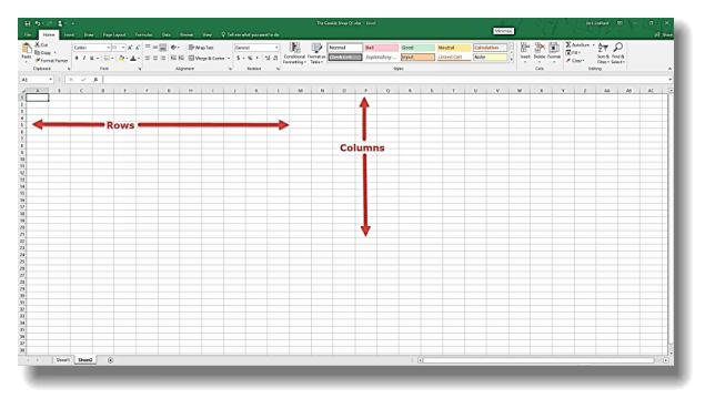 Excel is a spreadsheet program that allows you to organize and calculate data - photo 1