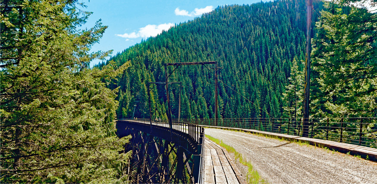 The Route of the Hiawatha accomplishes a rare feat Cyclists can enjoy an - photo 9