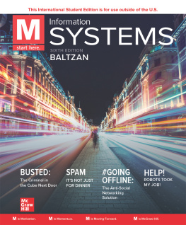 Baltzan Paige - ISE EBook Online Access for M: Information Systems