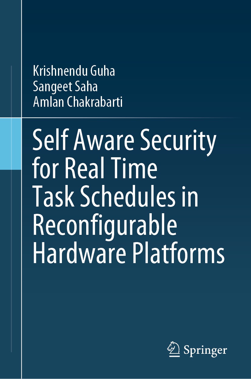 Book cover of Self Aware Security for Real Time Task Schedules in - photo 1