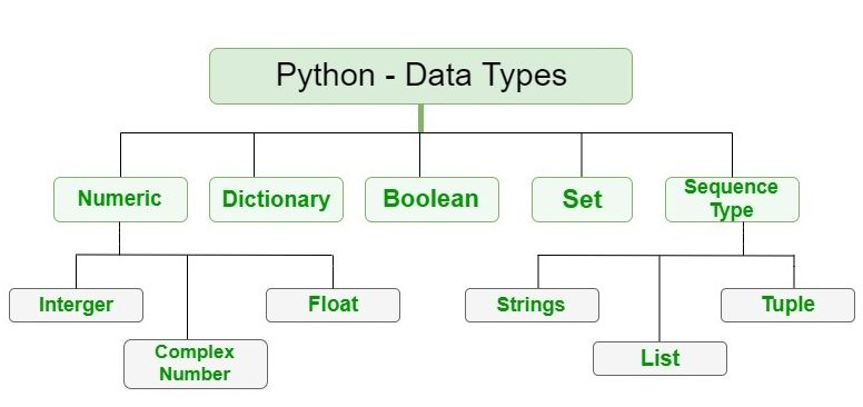 Figur 1 Python Dt Typs This sction bgins with ssntil numbrs nd bsics t tht - photo 2