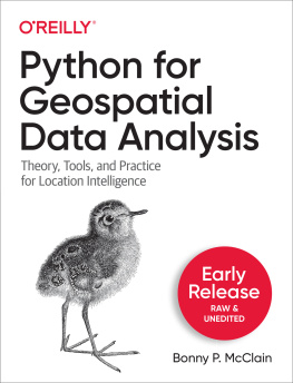 Bonny P. McClain - Python for Geospatial Data Analysis