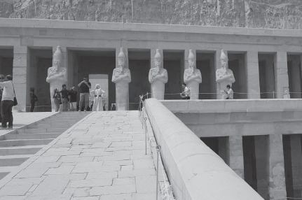 Figure 1 The mortuary temple of Hatshepsut located on the west bank of the - photo 4